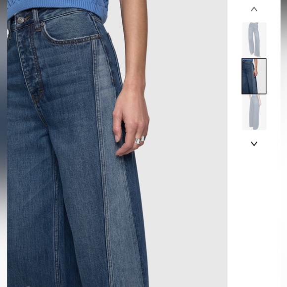 REBECCA MINKOFF  ‼️‼️ Thea Denim Wide Leg Pant - Picture 2 of 3